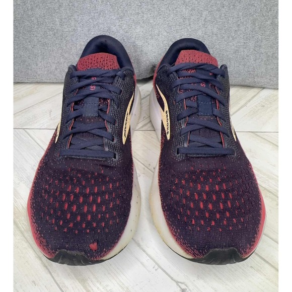 Brooks Ghost 16 Womens Size 10B Shoes Peacoat Raspberry Apricot Running Shoes - Picture 5 of 12